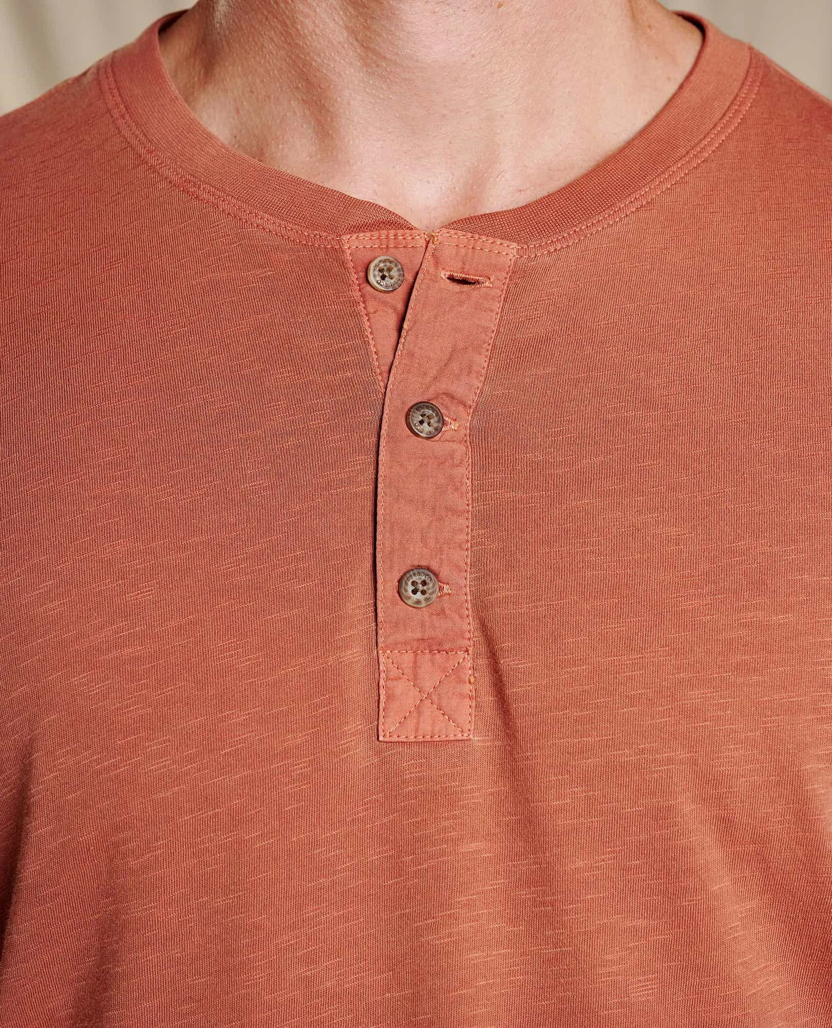 Men's Primo Short Sleeve Henley sold by TOAD&CO product image thumbnail 3