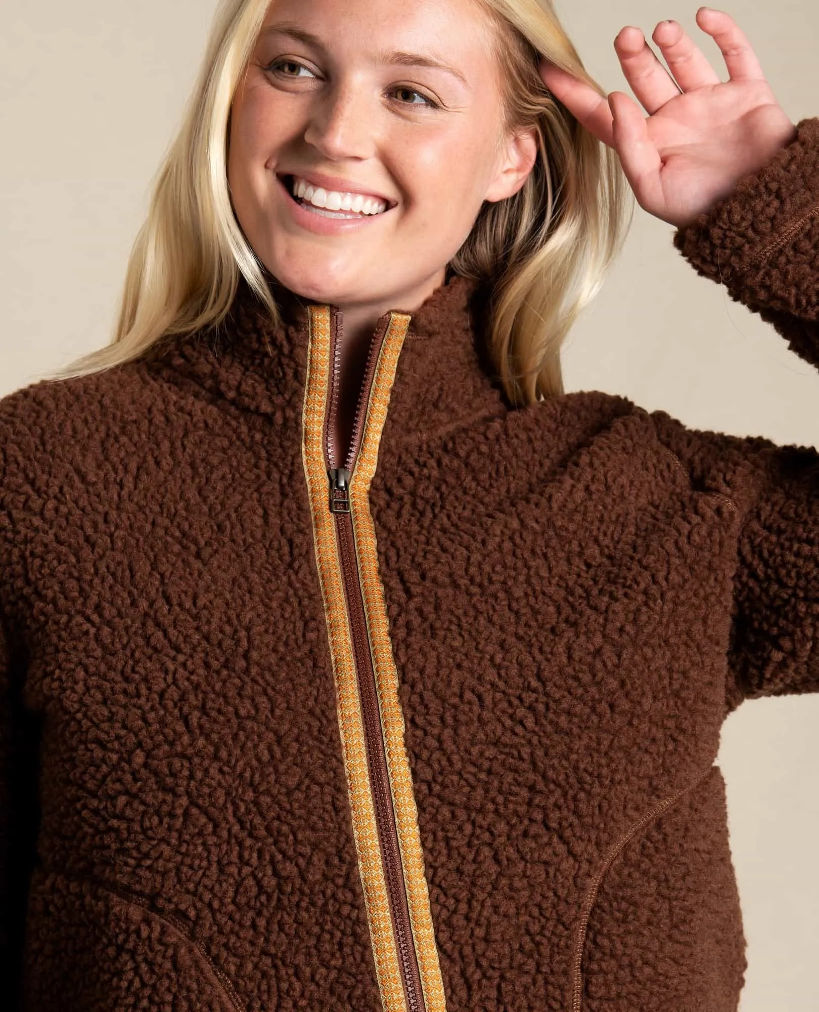 Women's Sespe Sherpa Zip Jacket sold by TOAD&CO product image thumbnail 3