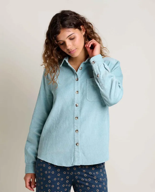 Women's Cascadia Cord Shirt sold by TOAD&CO