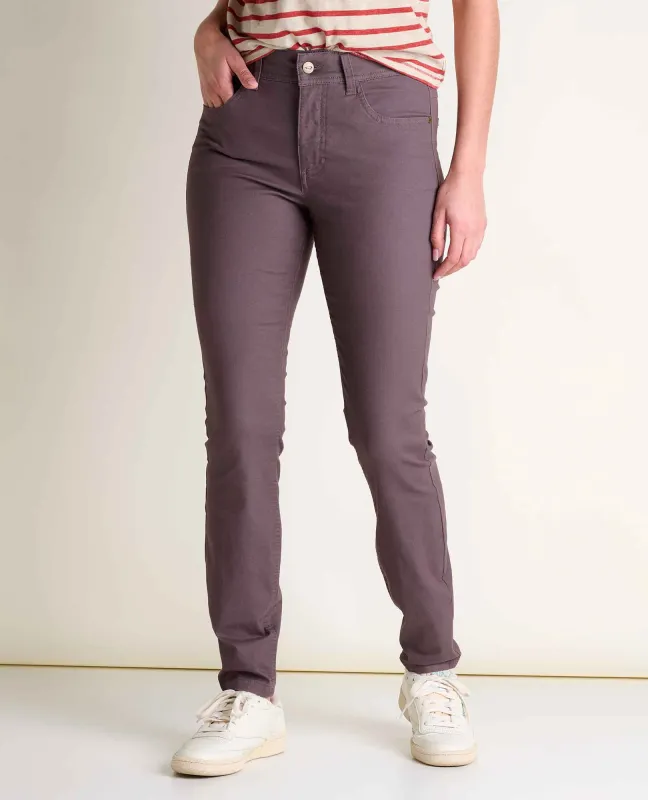 Earthworks 5 Pocket Skinny Pant made by TOAD&CO