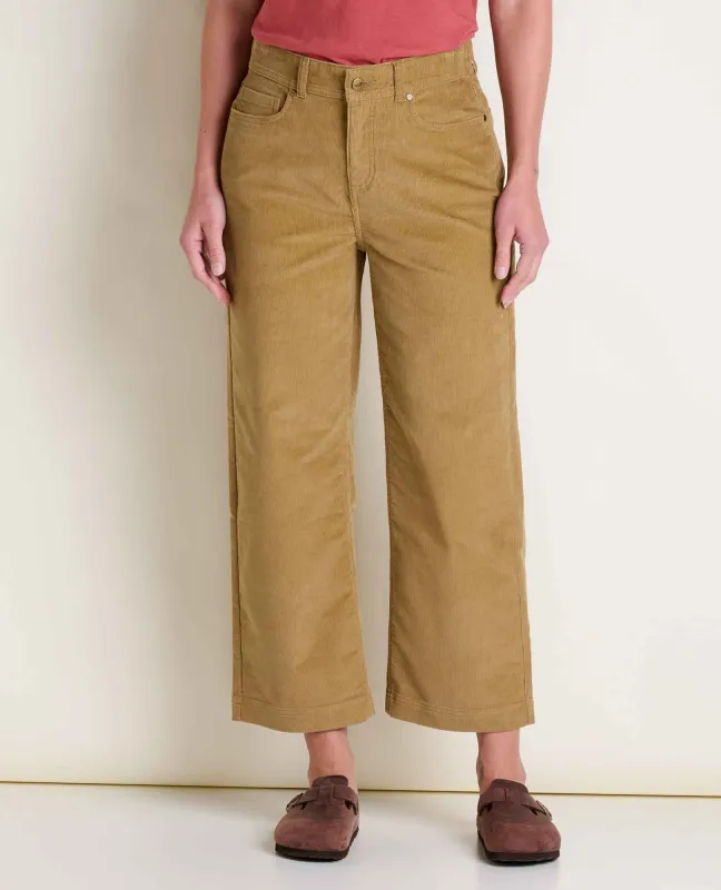 Coaster Cord Wide Leg Pant sold by TOAD&CO