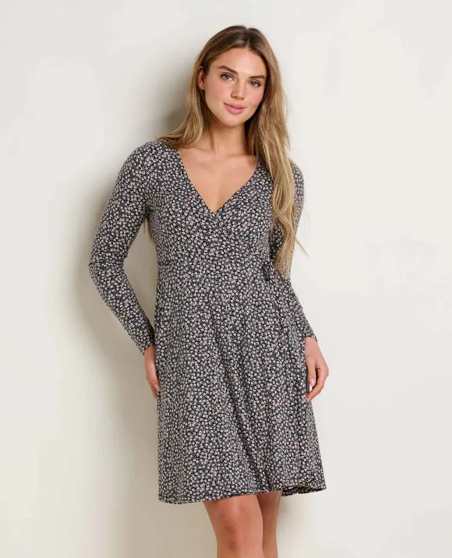 Freesia Long Sleeve Wrap Dress sold by TOAD&CO