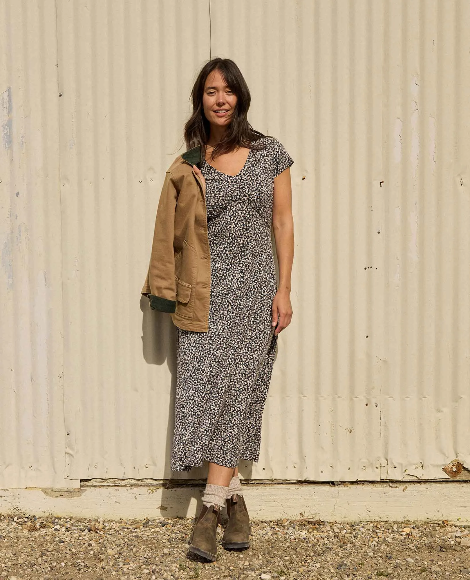 Rose Midi Dress sold by TOAD&CO product image thumbnail 5