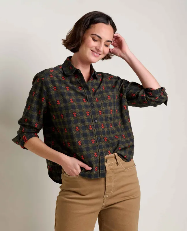 Re-Form Flannel Boxy Shirt sold by TOAD&CO