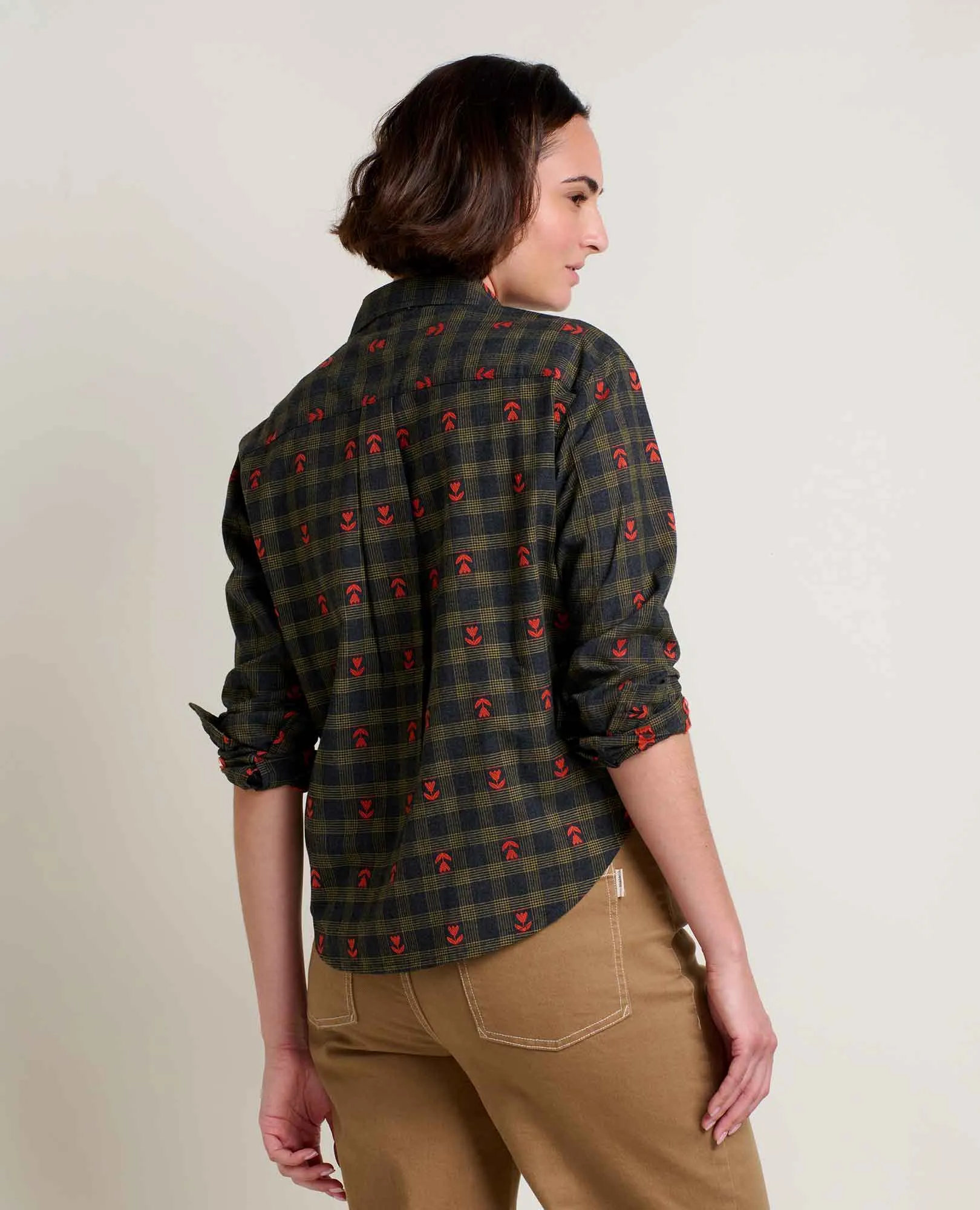 Re-Form Flannel Boxy Shirt sold by TOAD&CO product image thumbnail 2