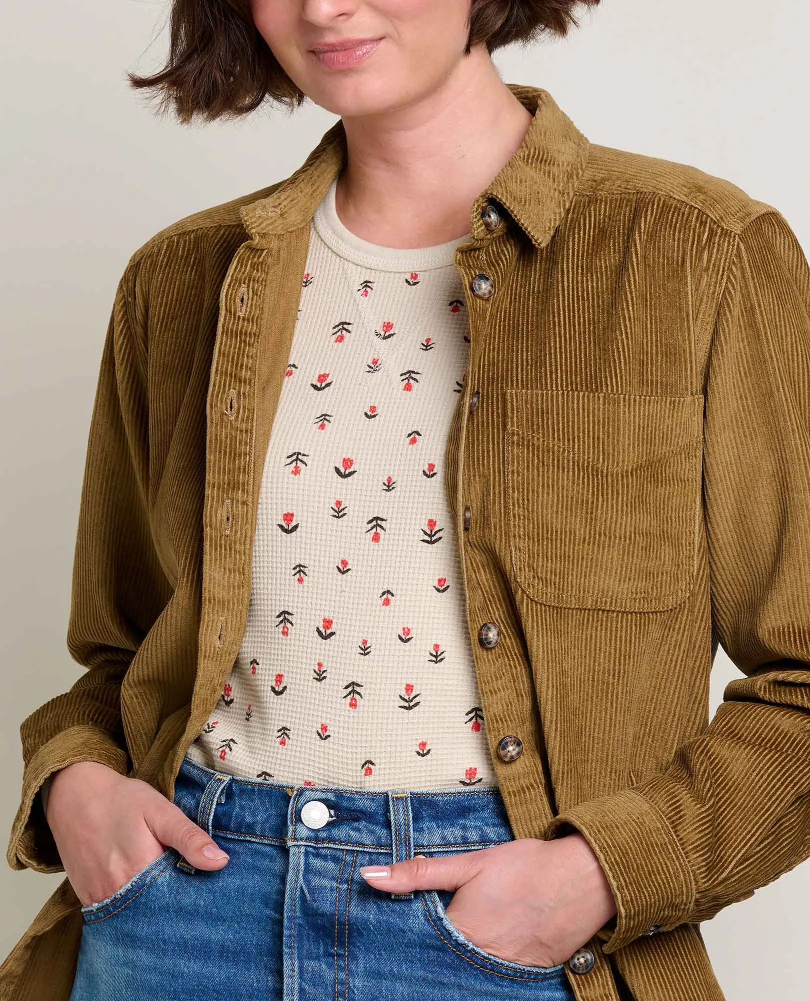 Women's Cascadia Cord Shirt sold by TOAD&CO product image thumbnail 3