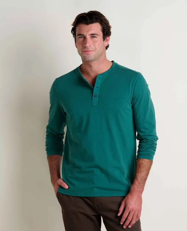 Men's Primo Long Sleeve Henley sold by TOAD&CO