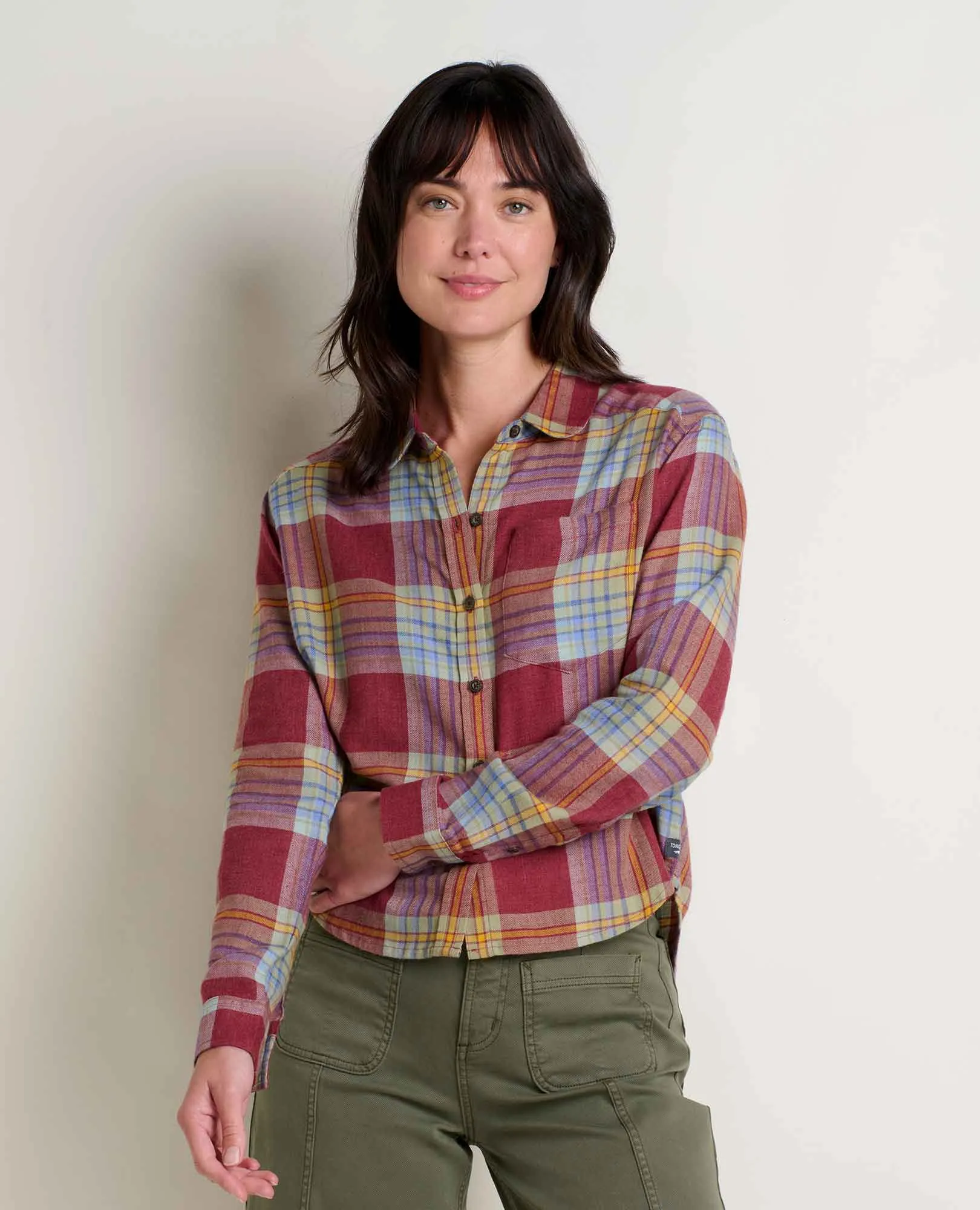 Re-Form Flannel Boxy Shirt sold by TOAD&CO