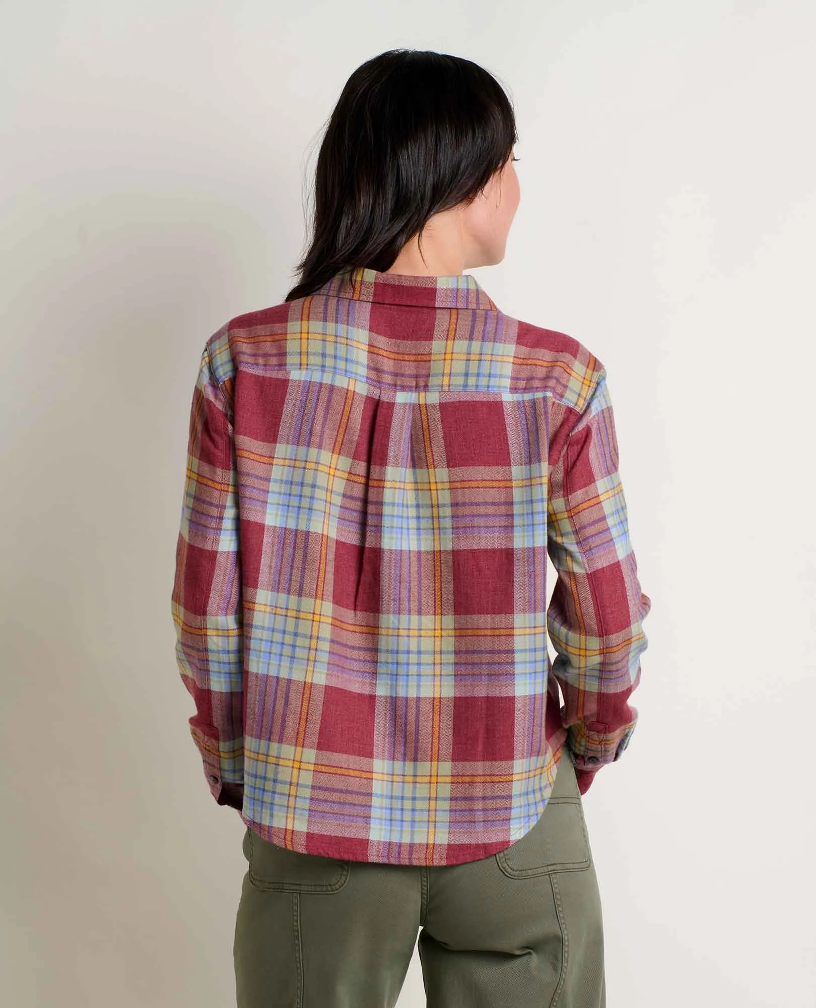 Re-Form Flannel Boxy Shirt sold by TOAD&CO product image thumbnail 2