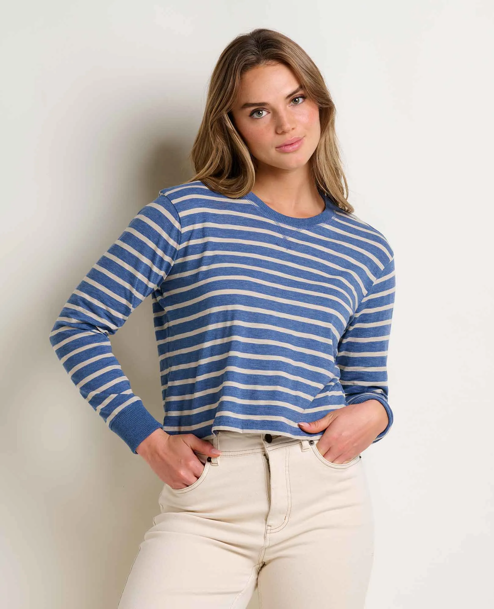 Women's Boundless Jersey Long Sleeve Tee sold by TOAD&CO