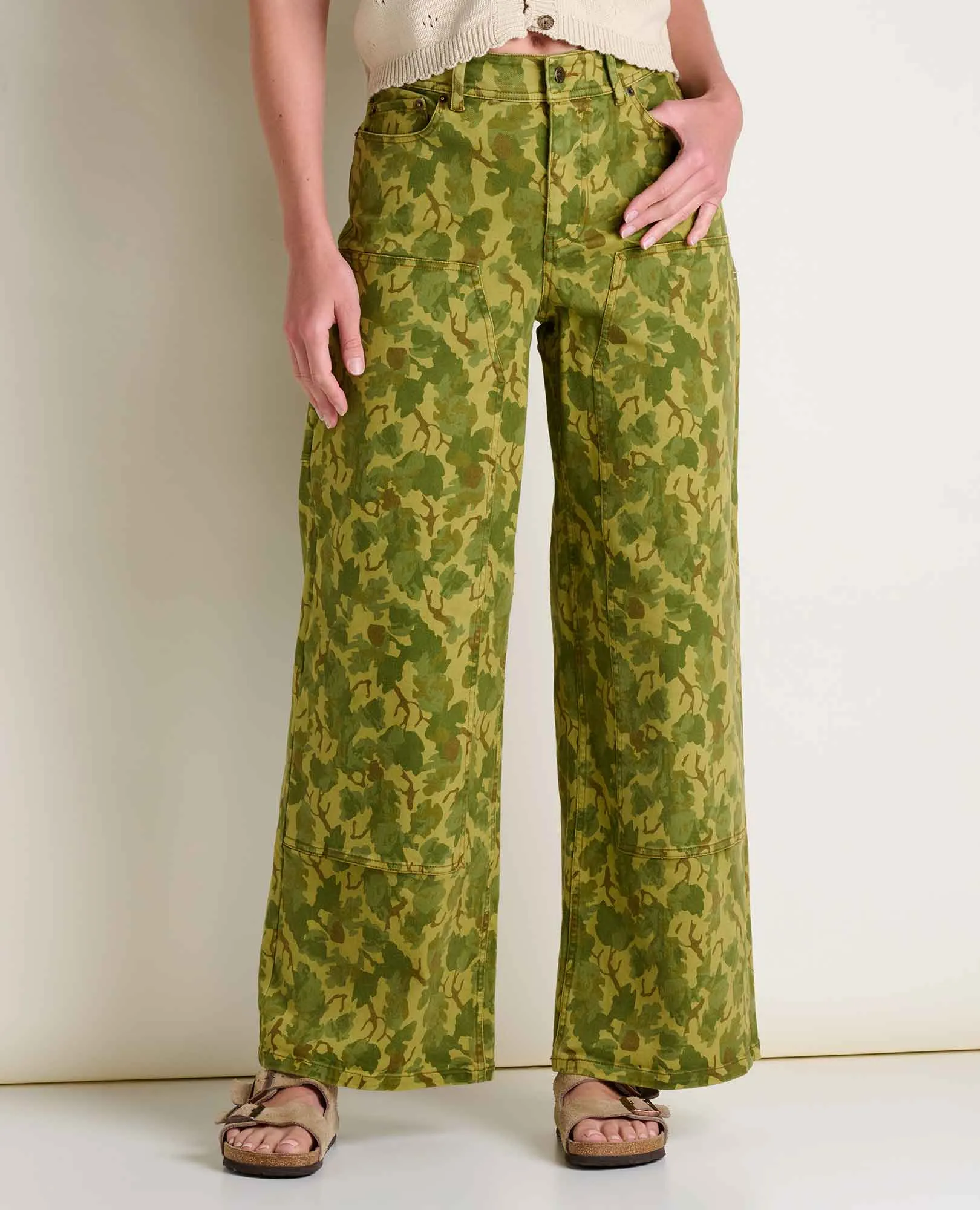 Balsam Wide Leg Utility Pant sold by TOAD&CO