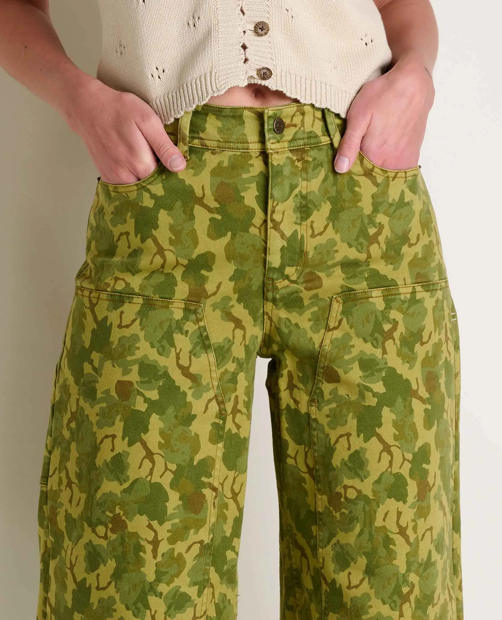 Balsam Wide Leg Utility Pant sold by TOAD&CO product image thumbnail 3