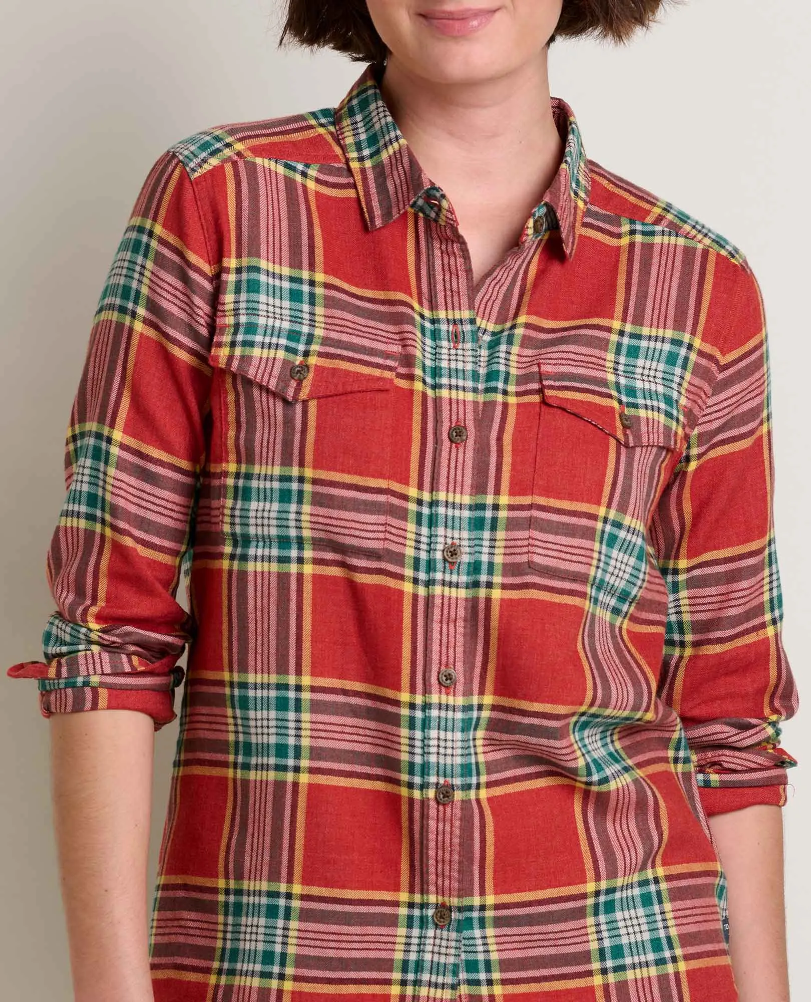 Re-Form Flannel Shirt sold by TOAD&CO product image thumbnail 3