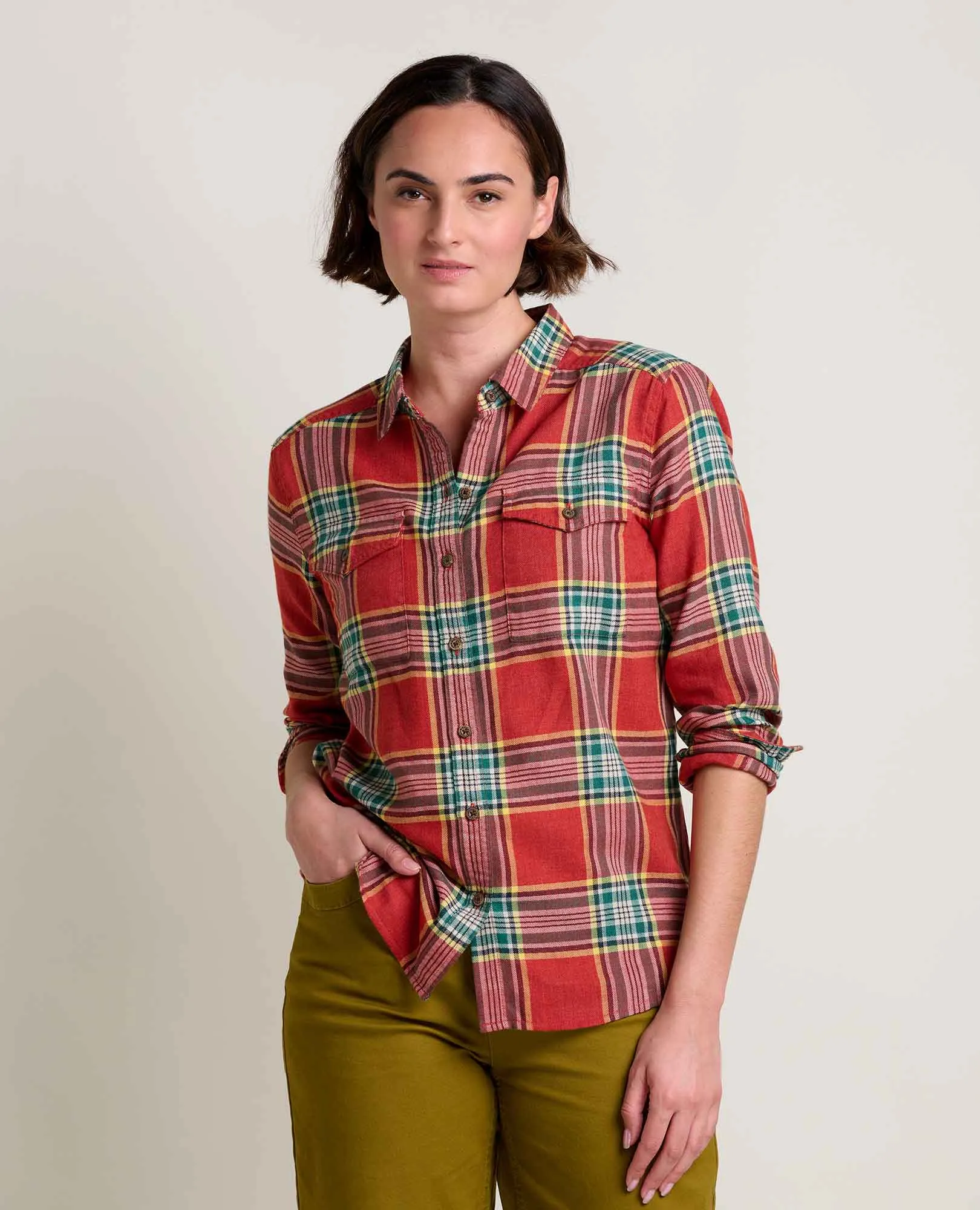 Re-Form Flannel Shirt sold by TOAD&CO