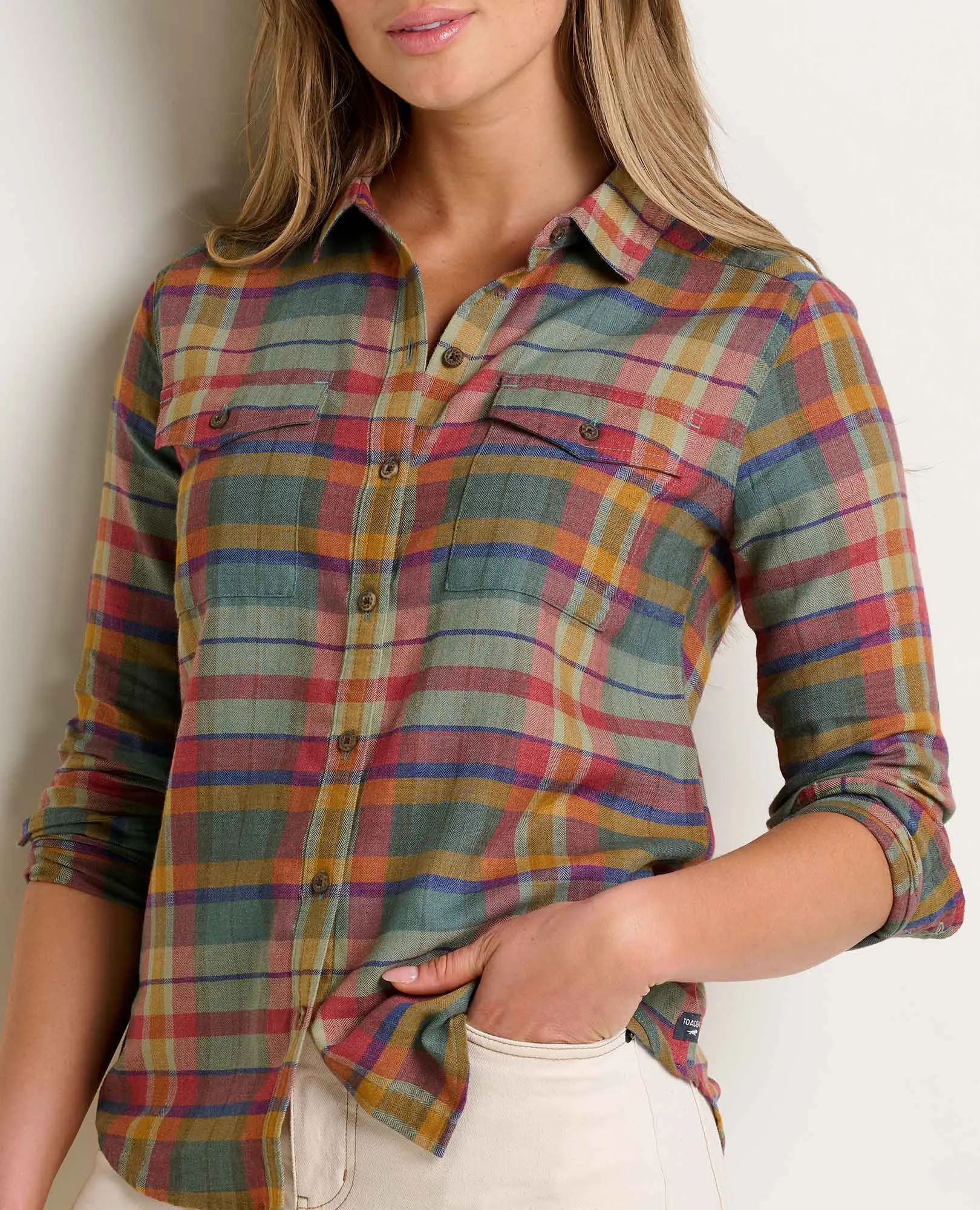 Re-Form Flannel Shirt sold by TOAD&CO product image thumbnail 4