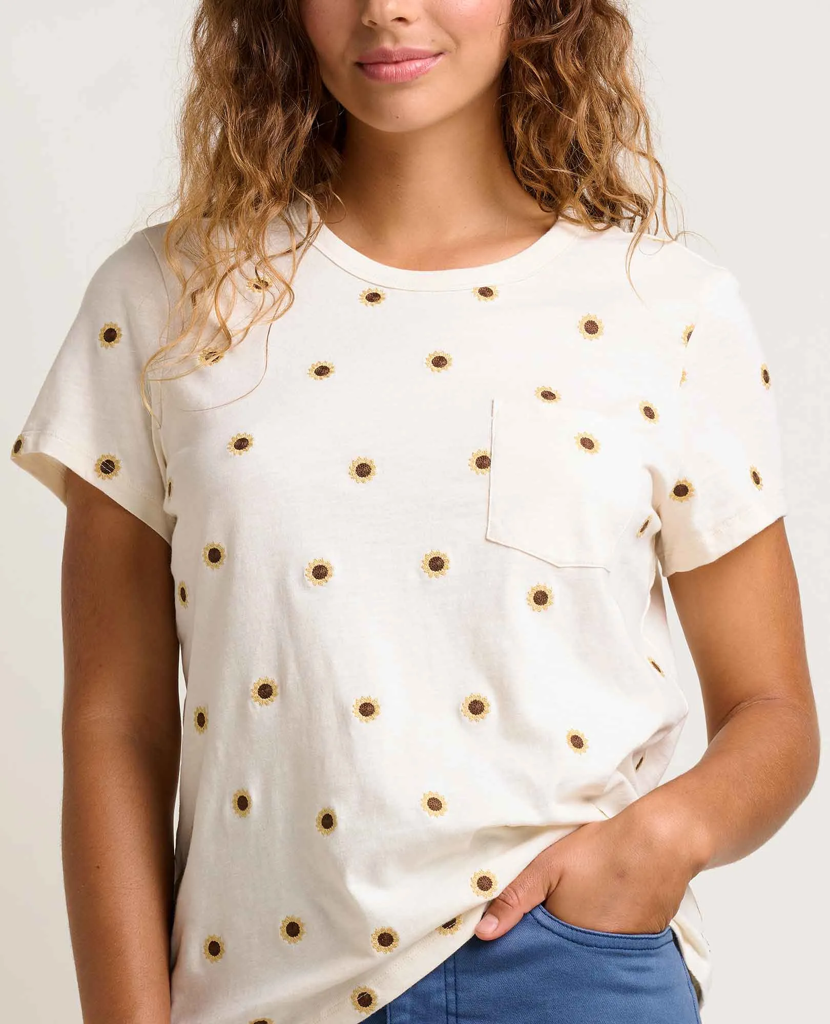 Women's Primo Crew Embroidered sold by TOAD&CO product image thumbnail 3