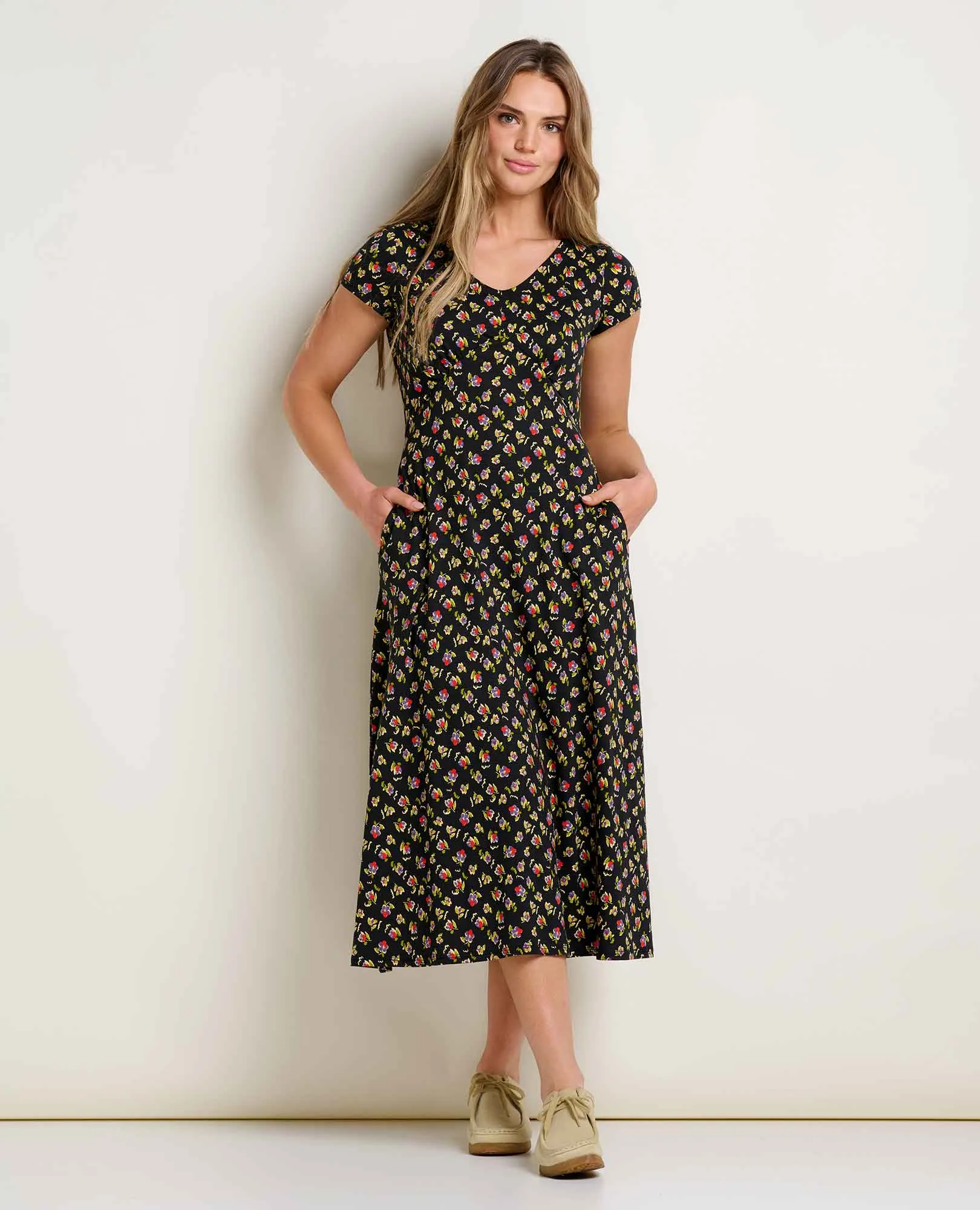 Rose Midi Dress sold by TOAD&CO product image thumbnail 3