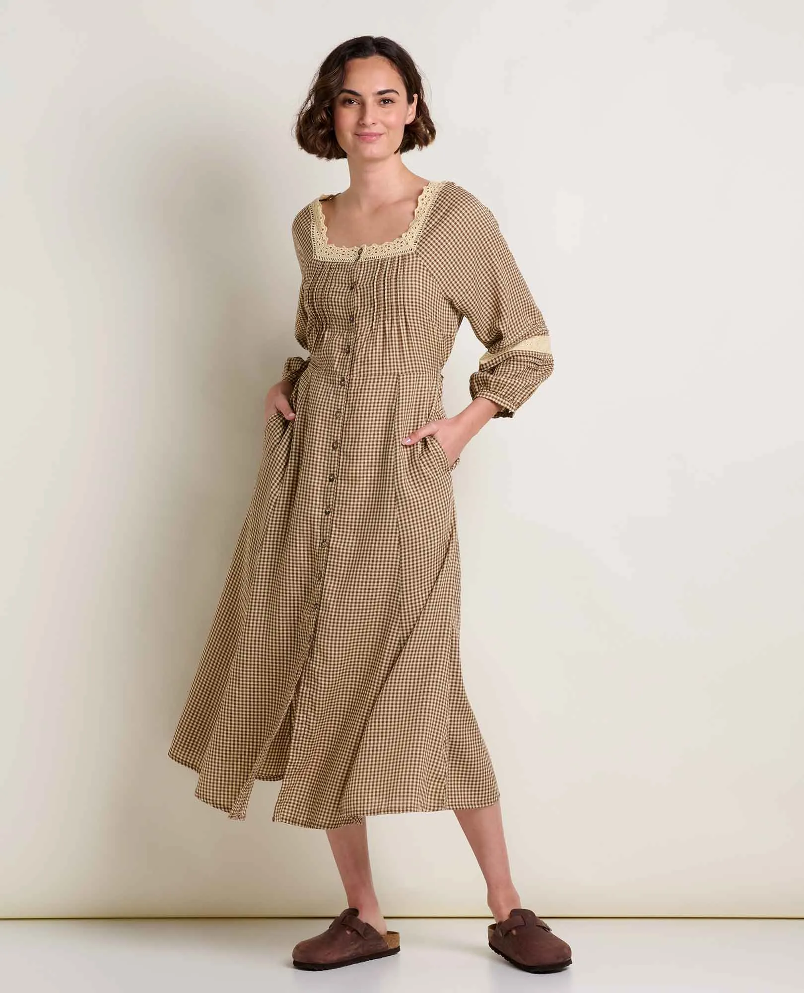 Manzana Square Neck Dress sold by TOAD&CO