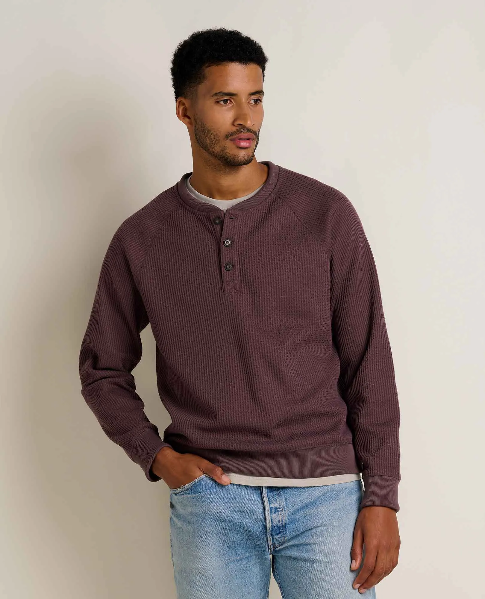 Men's Bitterroot Henley sold by TOAD&CO