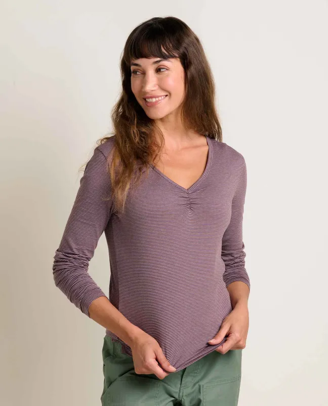 Rose Long Sleeve Tee sold by TOAD&CO