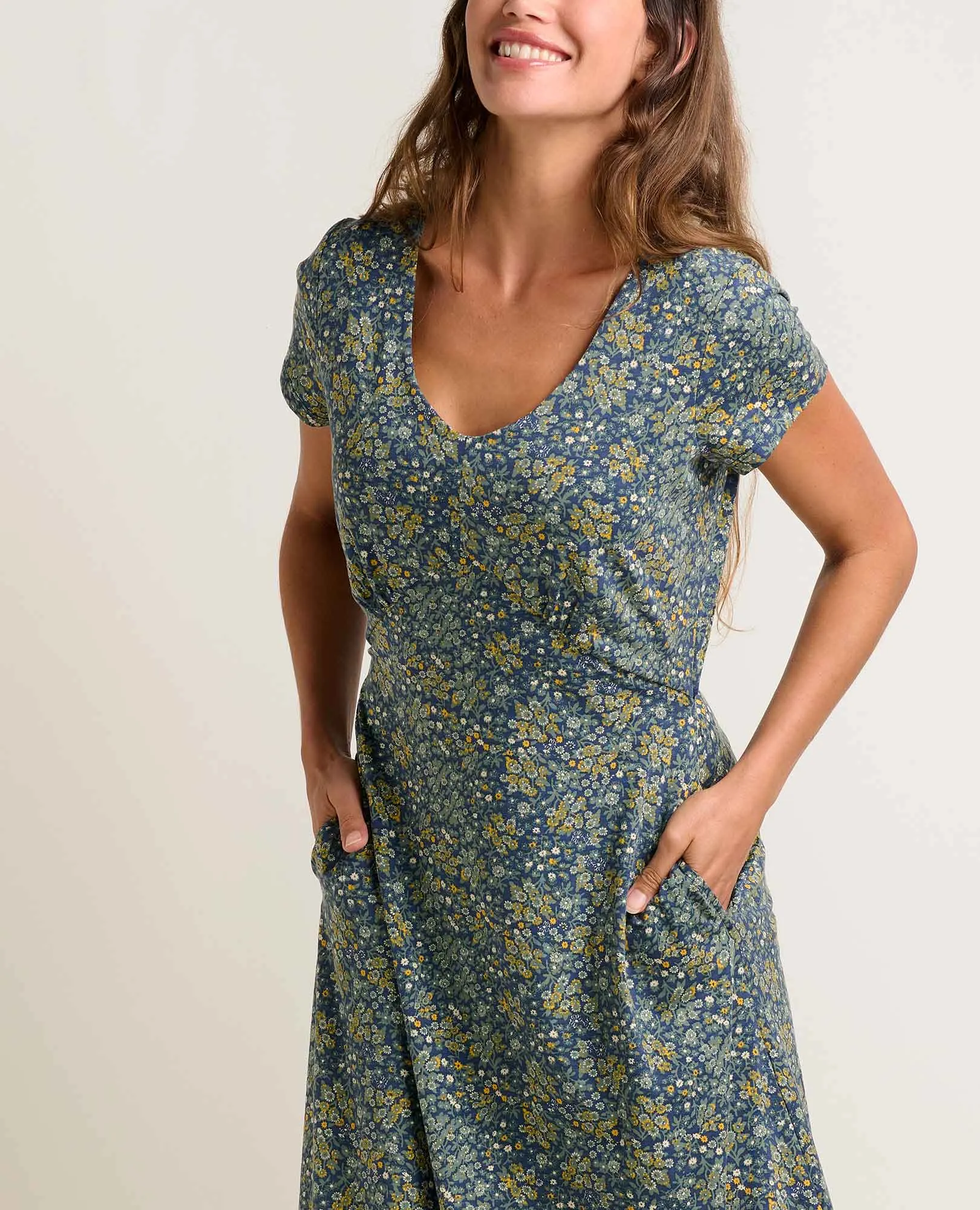 Rose Midi Dress sold by TOAD&CO product image thumbnail 3