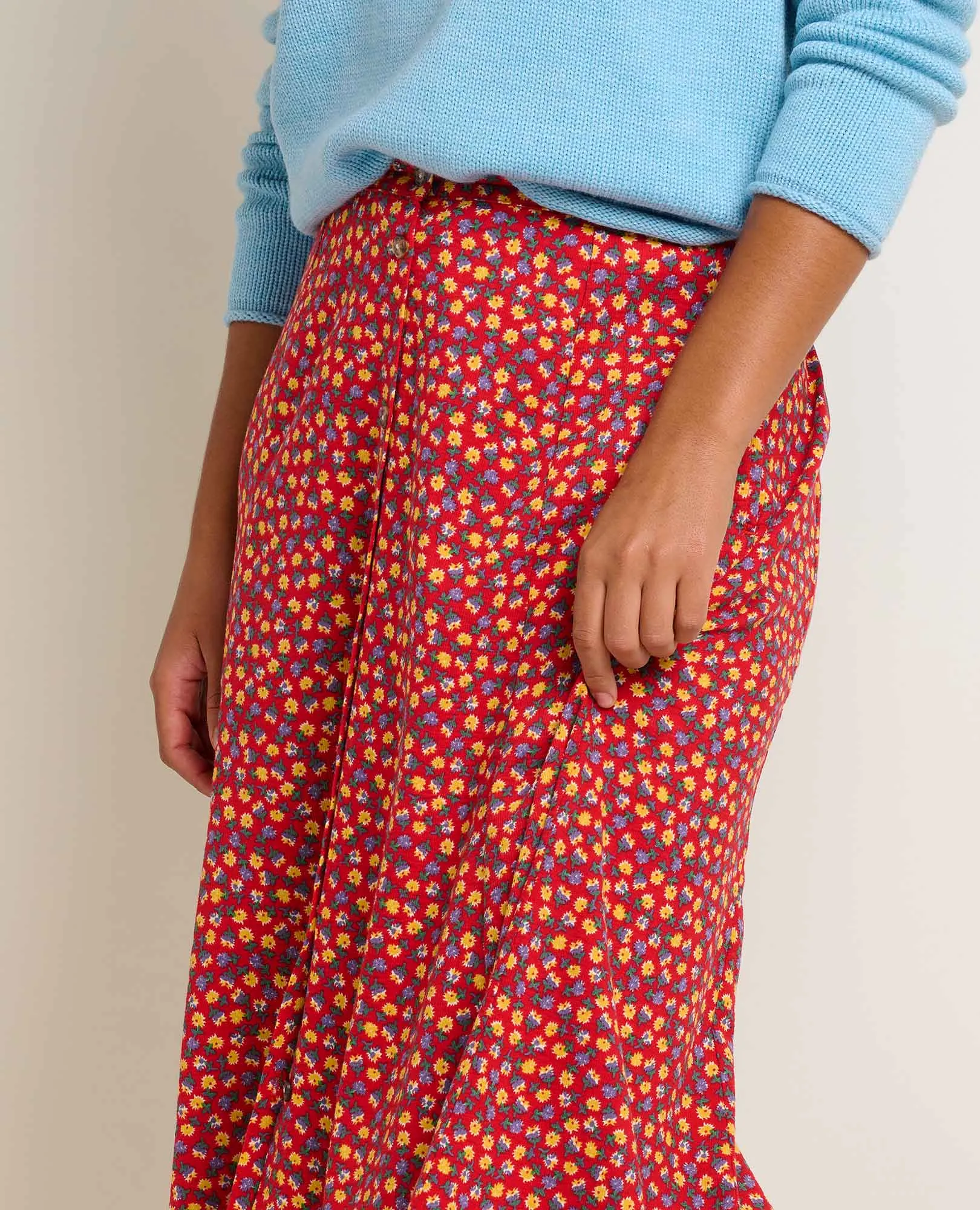 Manzana Paneled Midi Skirt sold by TOAD&CO product image thumbnail 3