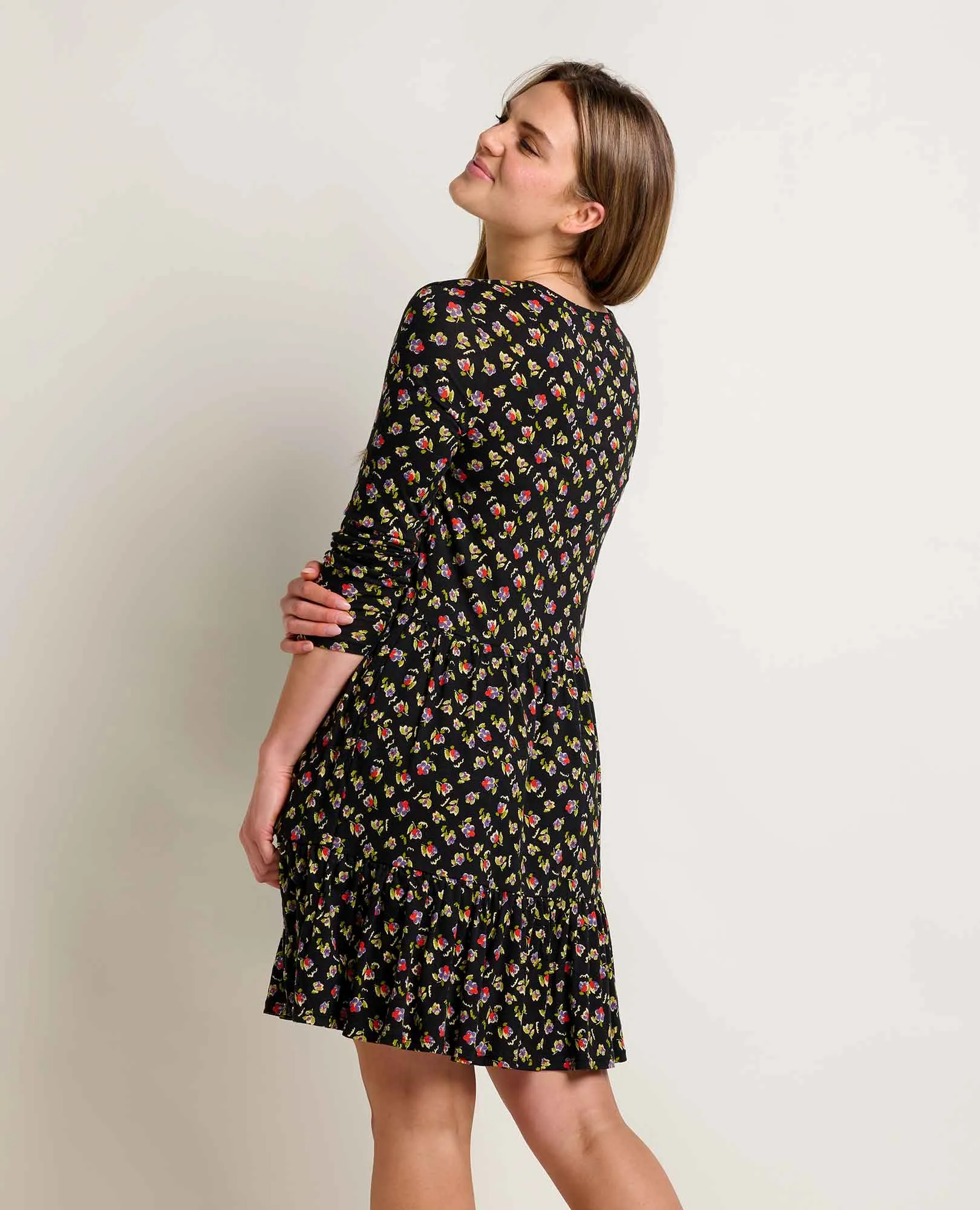 Marley Tiered Long Sleeve Dress sold by TOAD&CO product image thumbnail 2