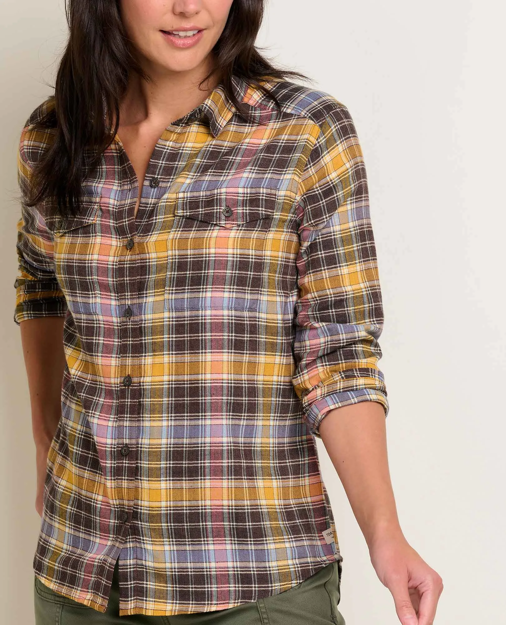 Re-Form Flannel Shirt sold by TOAD&CO product image thumbnail 4