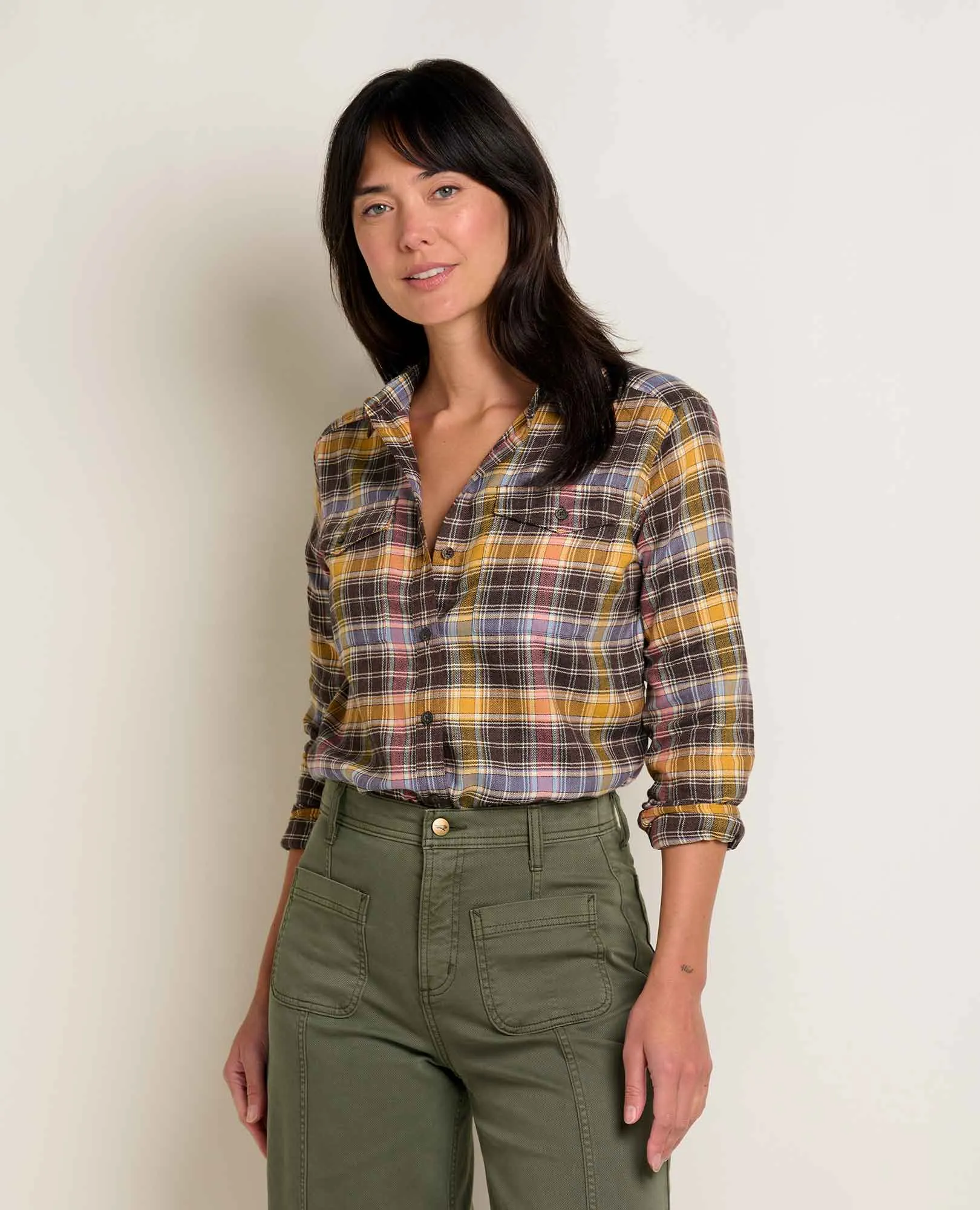 Re-Form Flannel Shirt sold by TOAD&CO product image thumbnail 3