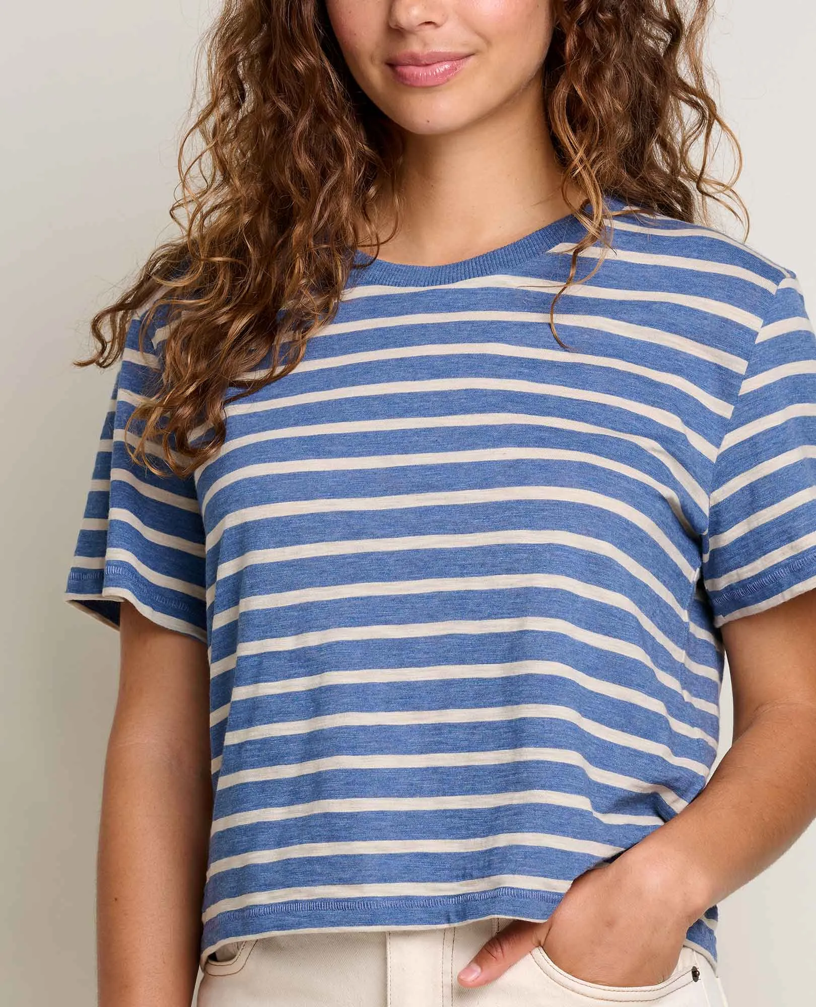Women's Boundless Jersey Crew sold by TOAD&CO product image thumbnail 3