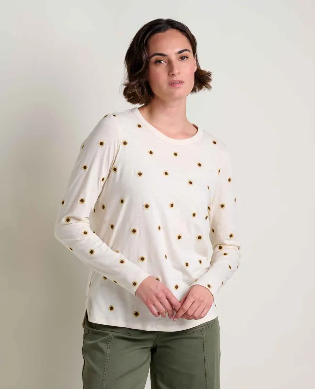 Women's Primo Long Sleeve Crew Embroidered sold by TOAD&CO