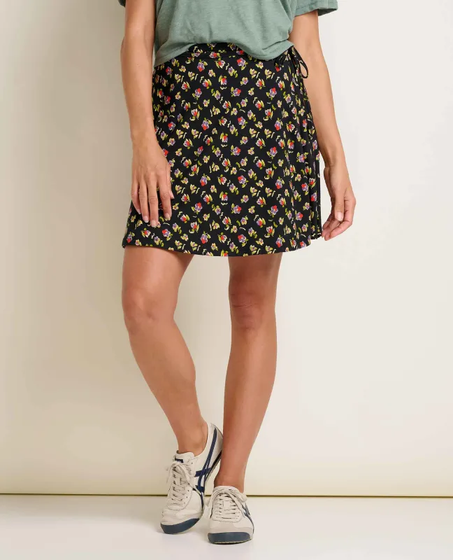 Freesia Wrap Skirt sold by TOAD&CO