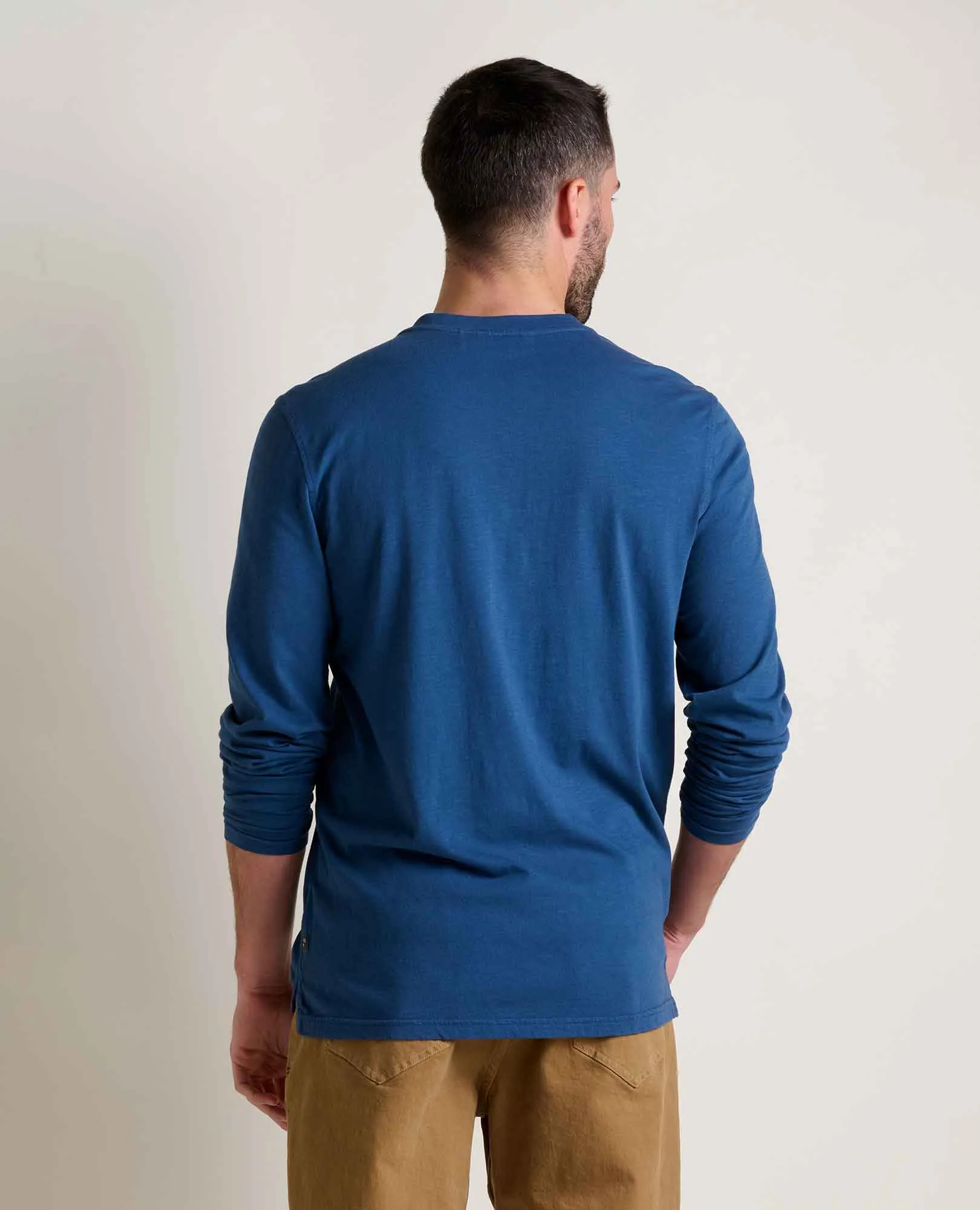 Men's Primo Long Sleeve Henley sold by TOAD&CO product image thumbnail 2