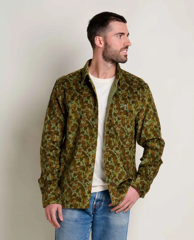 Men's Cascadia Cord Shirt made by TOAD&CO