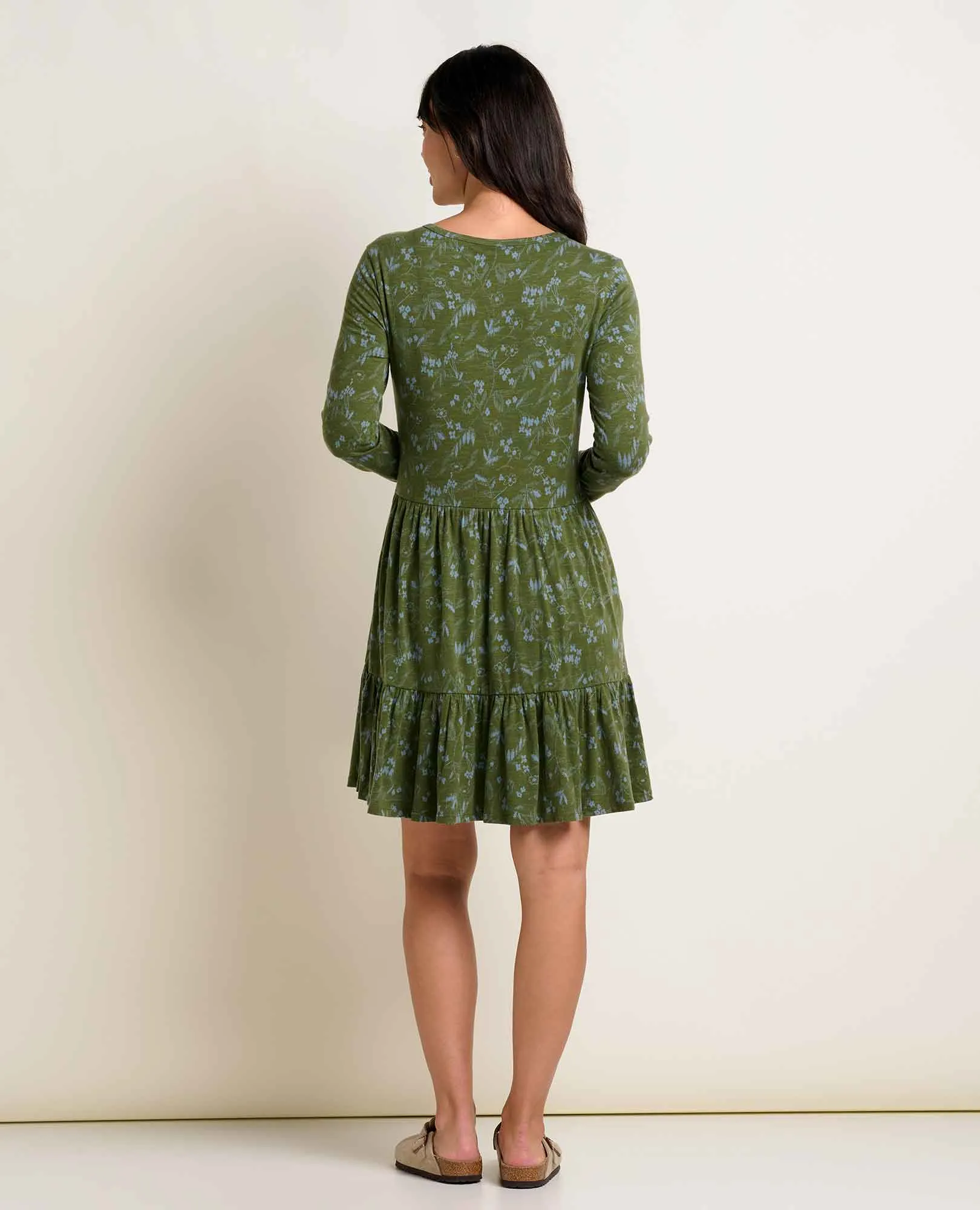 Marley Tiered Long Sleeve Dress sold by TOAD&CO product image thumbnail 3