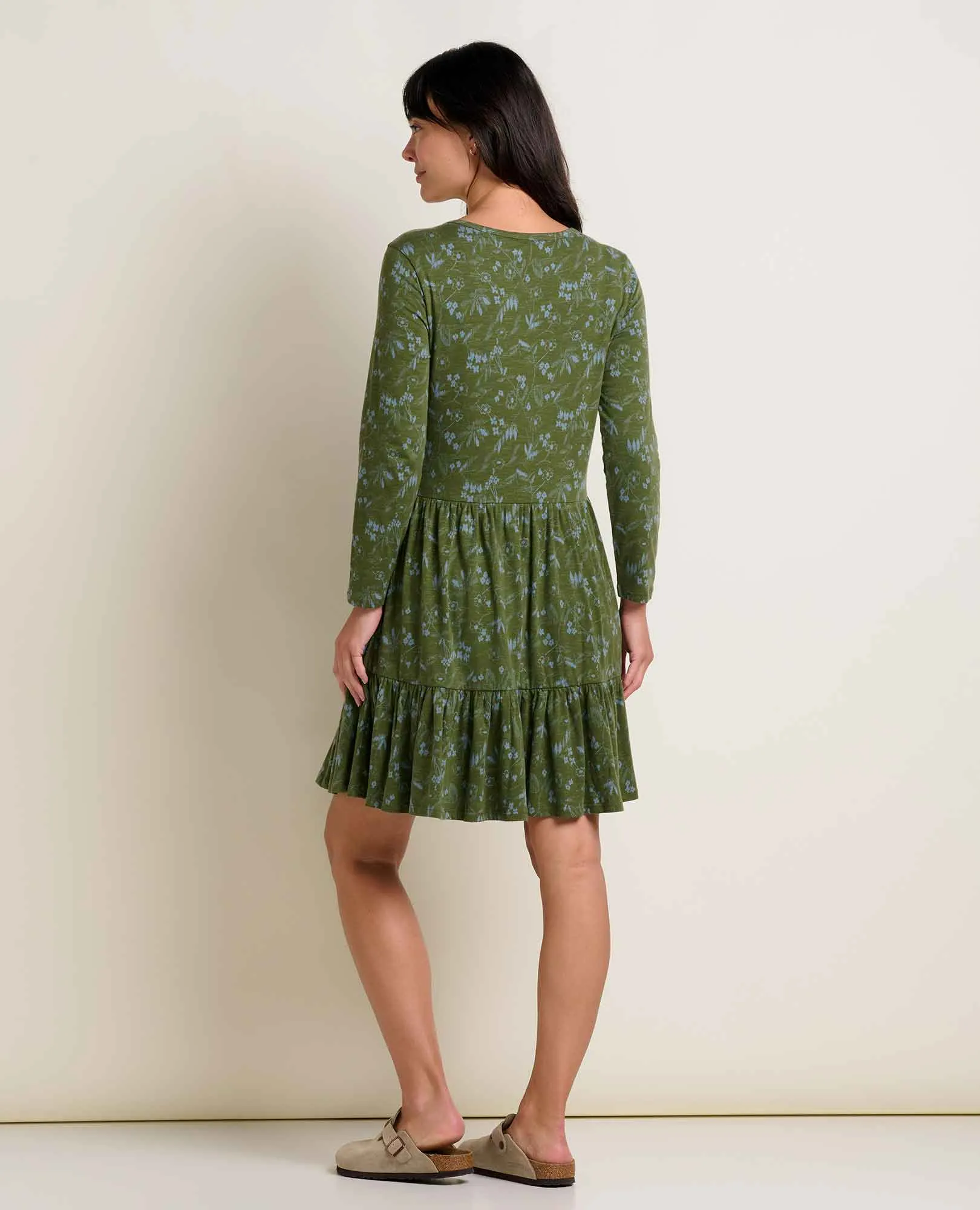 Marley Tiered Long Sleeve Dress sold by TOAD&CO product image thumbnail 2