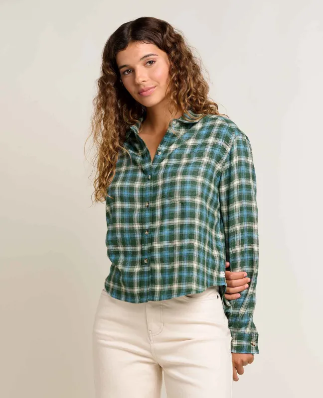 Re-Form Flannel Boxy Shirt sold by TOAD&CO