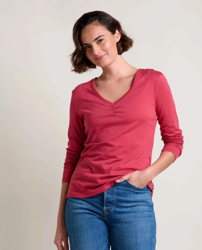 Rose Long Sleeve Tee sold by TOAD&CO