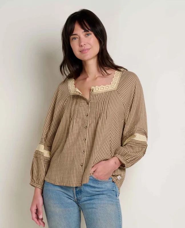 Manzana Peasant Long Sleeve Shirt sold by TOAD&CO