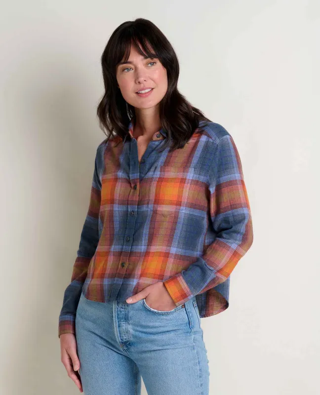 Re-Form Flannel Boxy Shirt sold by TOAD&CO