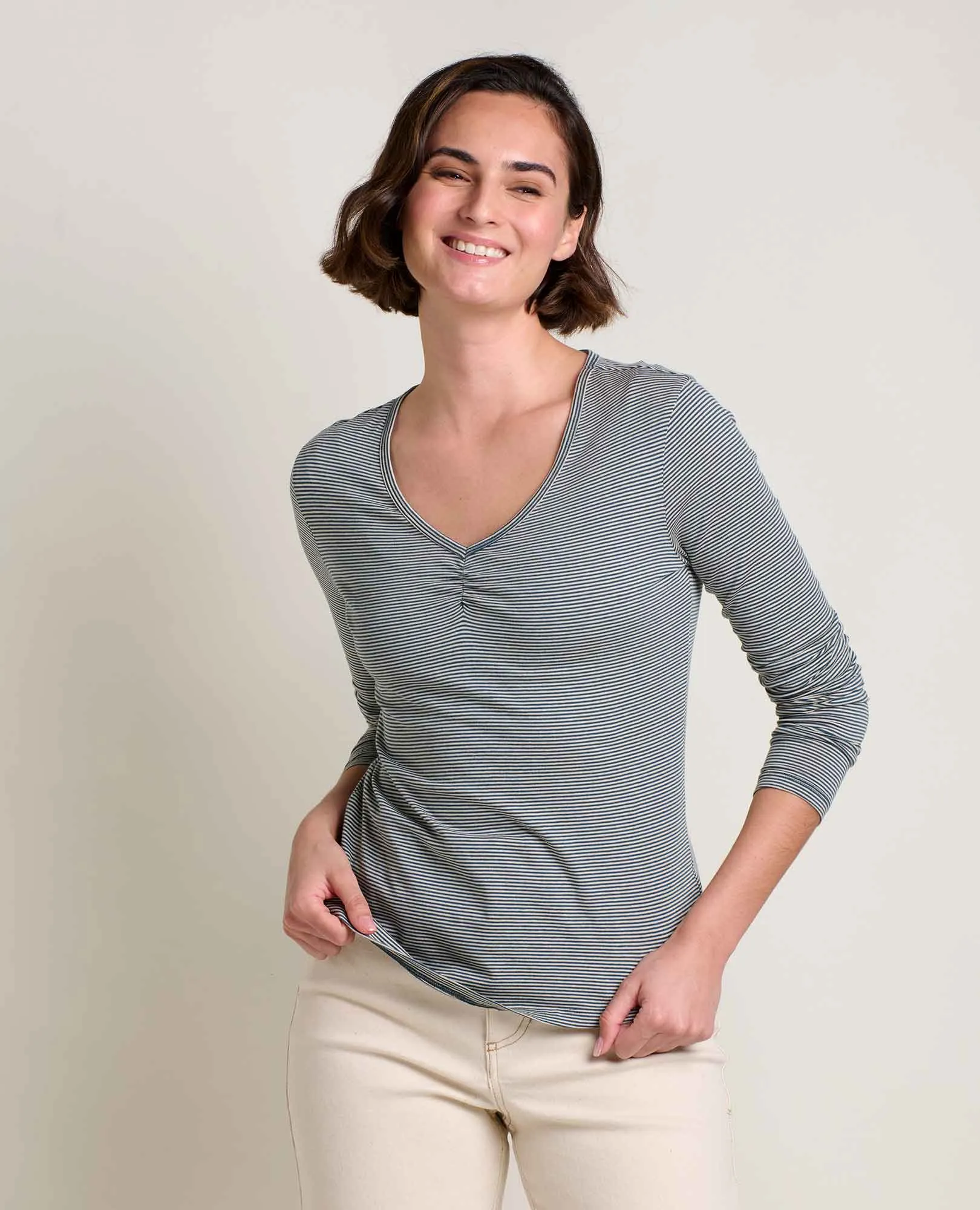 Rose Long Sleeve Tee sold by TOAD&CO