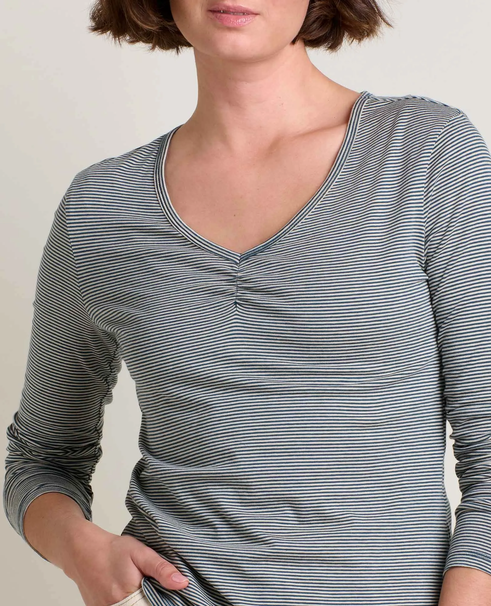 Rose Long Sleeve Tee sold by TOAD&CO product image thumbnail 3