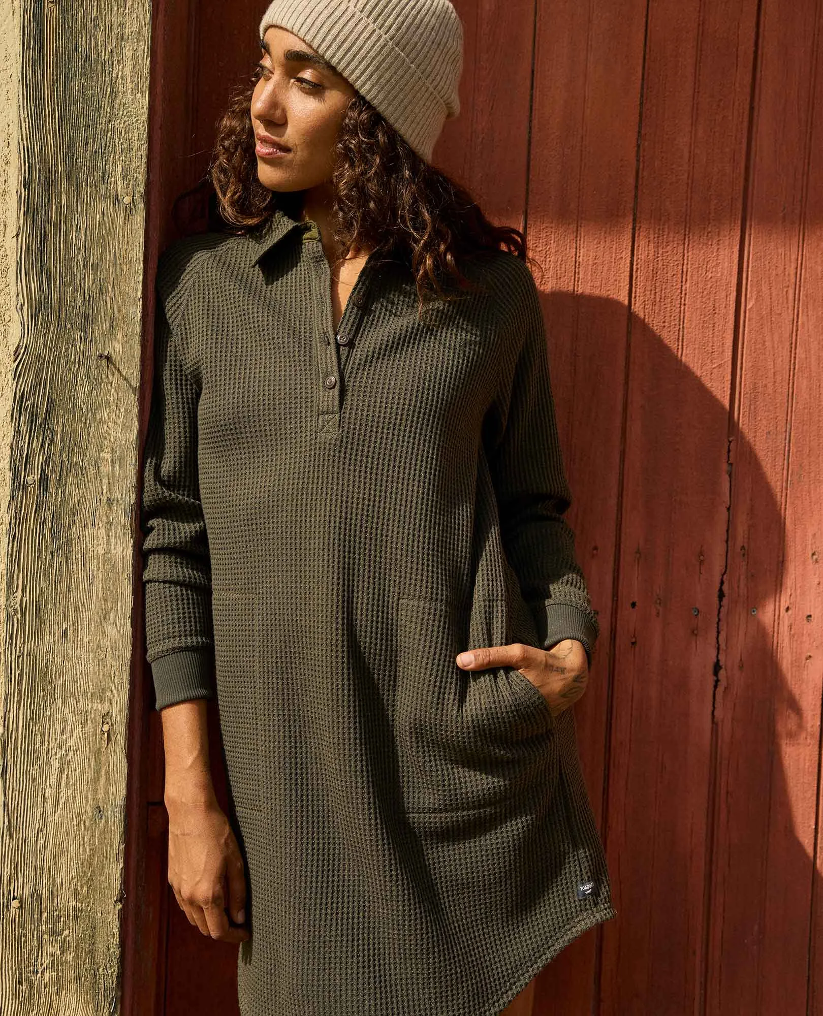 Bitterroot Henley Dress sold by TOAD&CO product image thumbnail 5