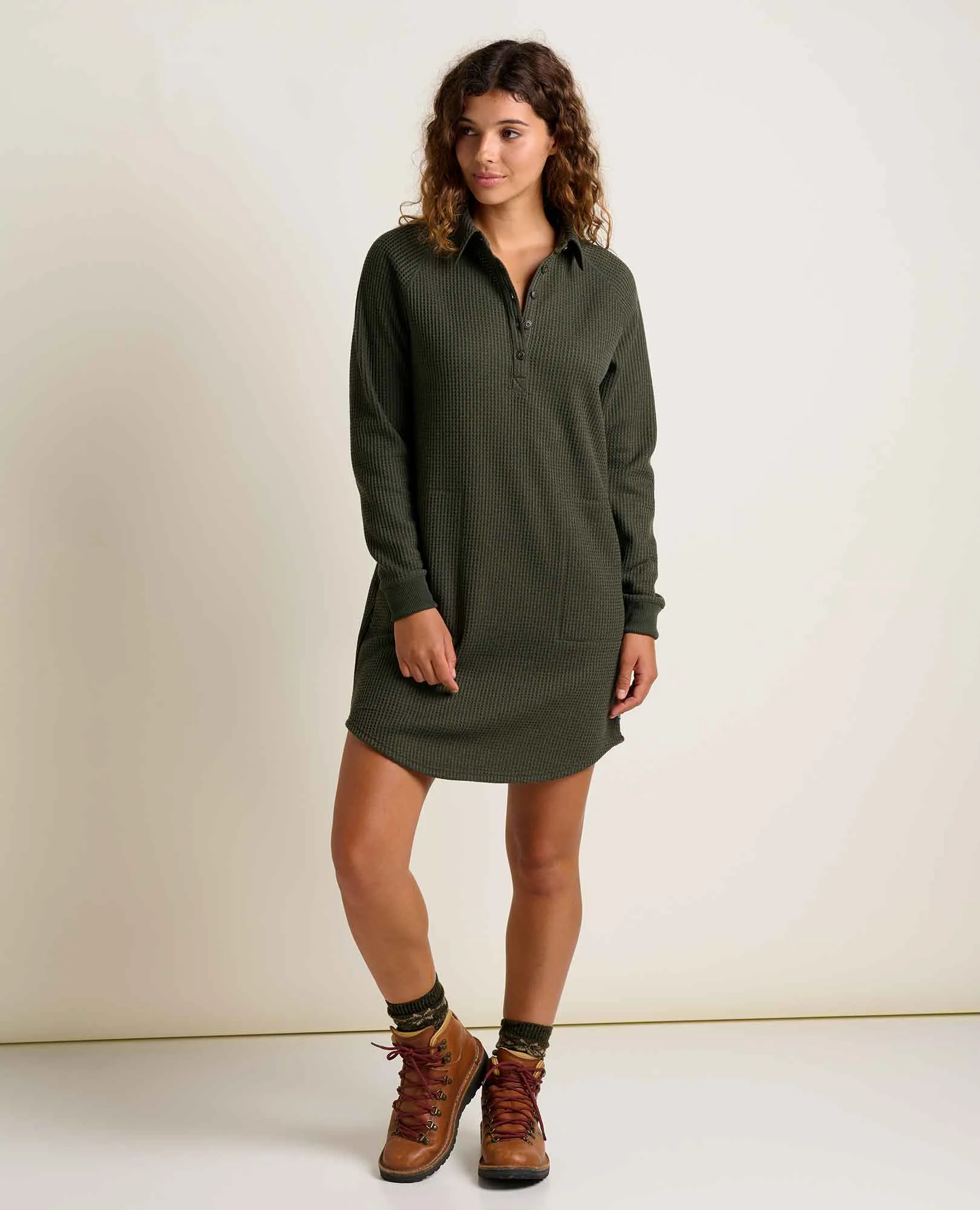 Bitterroot Henley Dress sold by TOAD&CO product image thumbnail 3
