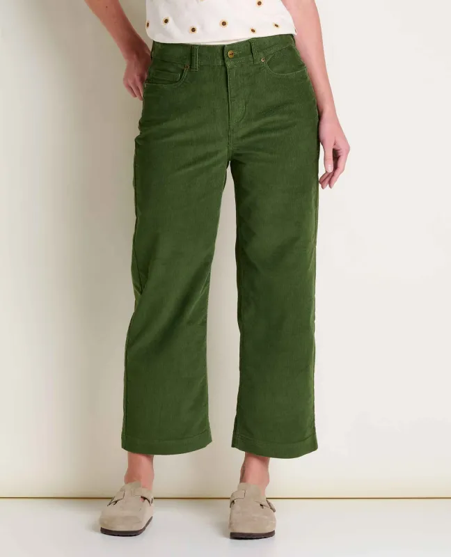 Coaster Cord Wide Leg Pant sold by TOAD&CO