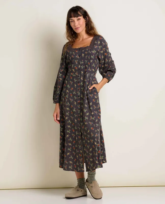 Manzana Square Neck Dress made by TOAD&CO