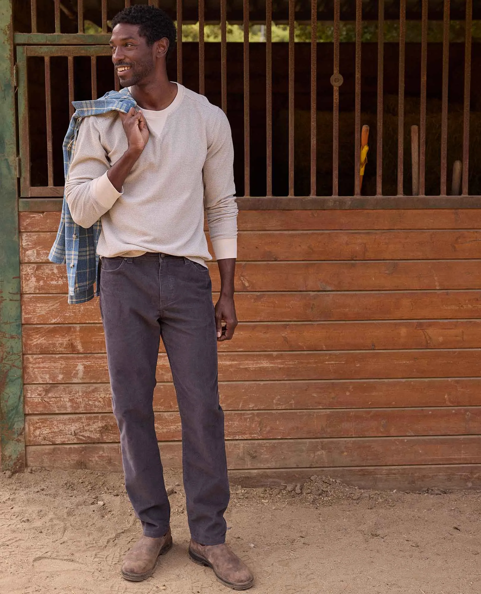 Coaster Cord Lean Pant sold by TOAD&CO product image thumbnail 5