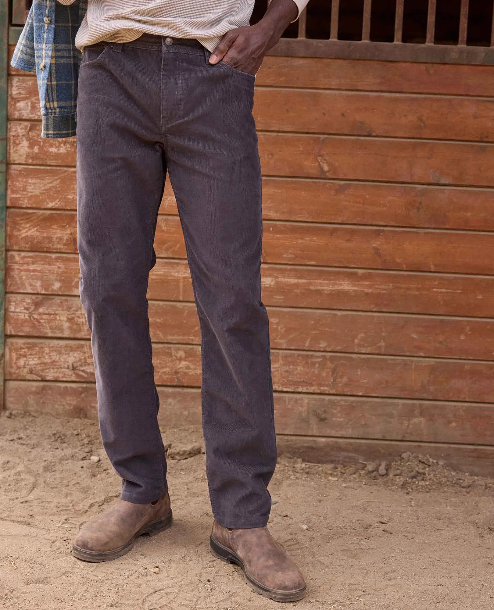 Coaster Cord Lean Pant sold by TOAD&CO product image thumbnail 4