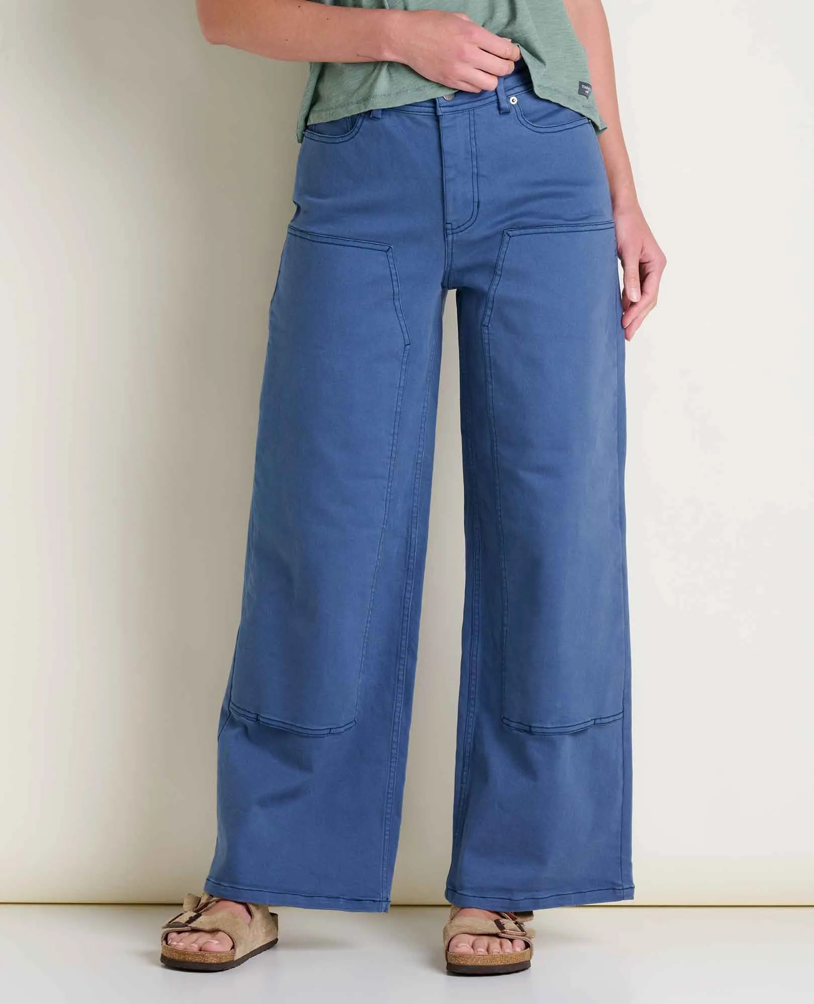 Balsam Wide Leg Utility Pant sold by TOAD&CO