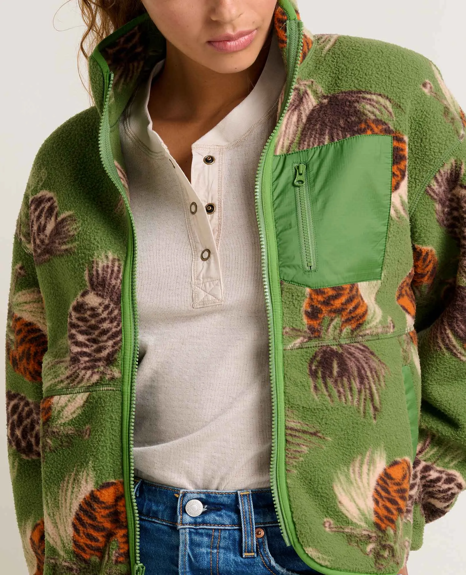 Women's Campo Fleece Jacket sold by TOAD&CO product image thumbnail 3